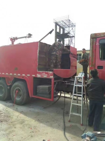 我公司為某消防大隊(duì)維修事故車(chē)輛1